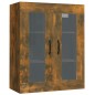 Armadietto Pensile a Parete Rovere Fumo 69,5x34x90 cm Armadietto Pensile a Parete Rovere Fumo 69,5x34x90 cm
