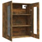 Armadietto Pensile a Parete Rovere Fumo 69,5x34x90 cm Armadietto Pensile a Parete Rovere Fumo 69,5x34x90 cm