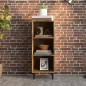 Credenza Rovere Fumo 34,5x32,5x90 cm in Legno Multistrato Credenza Rovere Fumo 34,5x32,5x90 cm in Legno Multistrato