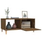 Tavolino Salotto Rovere Marrone 89,5x50x40 cm Legno Multistrato