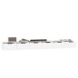 Mobili Parete 2 pz Bianco Lucido 102x30x20 cm Legno Multistrato Mobili Parete 2 pz Bianco Lucido 102x30x20 cm Legno Multistrato
