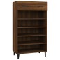 Scarpiera Rovere Marrone 60x35x105 cm in Legno Multistrato Scarpiera Rovere Marrone 60x35x105 cm in Legno Multistrato