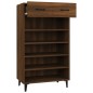 Scarpiera Rovere Marrone 60x35x105 cm in Legno Multistrato Scarpiera Rovere Marrone 60x35x105 cm in Legno Multistrato