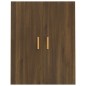 Armadietto Pensile a Parete Rovere Marrone 69,5x34x90 cm Armadietto Pensile a Parete Rovere Marrone 69,5x34x90 cm