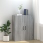 Mobile Pensile Grigio Sonoma 69,5x34x90 cm Legno Multistrato Mobile Pensile Grigio Sonoma 69,5x34x90 cm Legno Multistrato