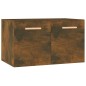 Mobile a Parete Rovere Fumo 60x36,5x35 cm in Legno Multistrato Mobile a Parete Rovere Fumo 60x36,5x35 cm in Legno Multistrato