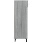 Scarpiera Grigio Sonoma 60x35x105 cm in Legno Multistrato Scarpiera Grigio Sonoma 60x35x105 cm in Legno Multistrato