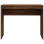Scrivania Rovere Marrone 90x40x72 cm in Legno Multistrato
