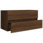 Mobile Lavabo Rovere Marrone 90x38,5x45 cm Legno Multistrato Mobile Lavabo Rovere Marrone 90x38,5x45 cm Legno Multistrato