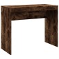 Scrivania Rovere Fumo 90x40x72 cm in Legno Multistrato Scrivania Rovere Fumo 90x40x72 cm in Legno Multistrato