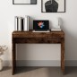 Scrivania Rovere Fumo 90x40x72 cm in Legno Multistrato Scrivania Rovere Fumo 90x40x72 cm in Legno Multistrato