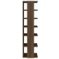 Scarpiera Rovere Marrone 27,5x27x102 cm in Legno Multistrato Scarpiera Rovere Marrone 27,5x27x102 cm in Legno Multistrato