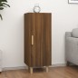 Credenza Rovere Marrone 34,5x34x90 cm in Legno Multistrato Credenza Rovere Marrone 34,5x34x90 cm in Legno Multistrato