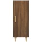 Credenza Rovere Marrone 34,5x34x90 cm in Legno Multistrato Credenza Rovere Marrone 34,5x34x90 cm in Legno Multistrato