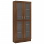 Mobile Vetrina Rovere Marrone 82,5x30,5x185,5 Legno Multistrato Mobile Vetrina Rovere Marrone 82,5x30,5x185,5 Legno Multistrato