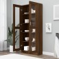 Mobile Vetrina Rovere Marrone 82,5x30,5x185,5 Legno Multistrato Mobile Vetrina Rovere Marrone 82,5x30,5x185,5 Legno Multistrato