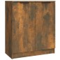 Credenze 3 pz Rovere Fumo in Legno Multistrato Credenze 3 pz Rovere Fumo in Legno Multistrato