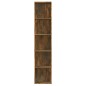 vidaXL Libreria Rovere Fumo 40x30x189 cm in Legno Multistrato vidaXL Libreria Rovere Fumo 40x30x189 cm in Legno Multistrato