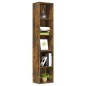 vidaXL Libreria Rovere Fumo 40x30x189 cm in Legno Multistrato vidaXL Libreria Rovere Fumo 40x30x189 cm in Legno Multistrato