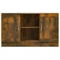 Credenza Rovere Fumo 120x30,5x70 cm in Legno Multistrato Credenza Rovere Fumo 120x30,5x70 cm in Legno Multistrato