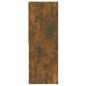 Libreria Rovere Fumo 67x24x161 cm in Legno Multistrato