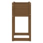 Fioriera Miele 40x40x81 cm in Legno Massello di Pino Fioriera Miele 40x40x81 cm in Legno Massello di Pino