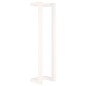 Portasciugamani Bianco 23x18x90 cm in Legno Massello di Pino Portasciugamani Bianco 23x18x90 cm in Legno Massello di Pino