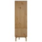 Armadio OTTA Marrone e Grigio 76,5x53x172 cm in Legno di Pino Armadio OTTA Marrone e Grigio 76,5x53x172 cm in Legno di Pino