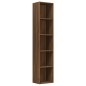 vidaXL Libreria Rovere Marrone 40x30x189 cm in Legno Multistrato vidaXL Libreria Rovere Marrone 40x30x189 cm in Legno Multistrato