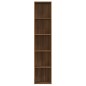 vidaXL Libreria Rovere Marrone 40x30x189 cm in Legno Multistrato vidaXL Libreria Rovere Marrone 40x30x189 cm in Legno Multistrato