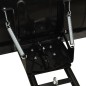 Spazzaneve per ATV 150x38 cm Nero Spazzaneve per ATV 150x38 cm Nero