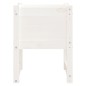 Fioriera Bianca 40x40x52,5 cm in Legno Massello di Pino Fioriera Bianca 40x40x52,5 cm in Legno Massello di Pino