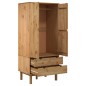 Armadio OTTA 76,5x53x172 cm in Legno Massello di Pino Armadio OTTA 76,5x53x172 cm in Legno Massello di Pino