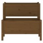 Fioriera Miele 84,5x84x75 cm in Legno Massello di Pino Fioriera Miele 84,5x84x75 cm in Legno Massello di Pino