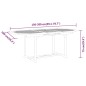 vidaXL Set da Pranzo per Giardino 7 pz in Legno Massello di Eucalipto vidaXL Set da Pranzo per Giardino 7 pz in Legno Massello di Eucalipto