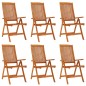 Set da Pranzo per Giardino 7 pz in Legno Massello di Eucalipto Set da Pranzo per Giardino 7 pz in Legno Massello di Eucalipto
