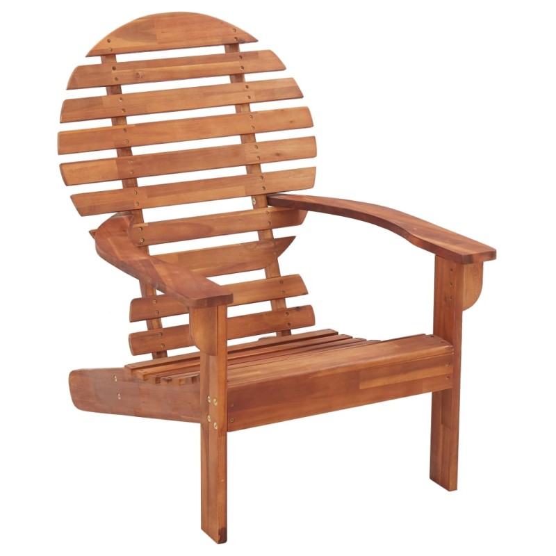Sedia Adirondack in Legno Massello di Acacia Sedia Adirondack in Legno Massello di Acacia