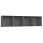 Libreria/Mobile TV Grigio Sonoma 143x30x36 cm Legno Multistrato Libreria/Mobile TV Grigio Sonoma 143x30x36 cm Legno Multistrato