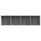 Libreria/Mobile TV Grigio Sonoma 143x30x36 cm Legno Multistrato Libreria/Mobile TV Grigio Sonoma 143x30x36 cm Legno Multistrato