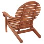 Sedia Adirondack in Legno Massello di Acacia Sedia Adirondack in Legno Massello di Acacia