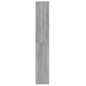 Armadietto Bagno Grigio Sonoma 30x30x183,5 cm Legno Multistrato Armadietto Bagno Grigio Sonoma 30x30x183,5 cm Legno Multistrato