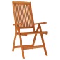 vidaXL Set da Pranzo per Giardino 7 pz in Legno Massello di Eucalipto vidaXL Set da Pranzo per Giardino 7 pz in Legno Massello di Eucalipto