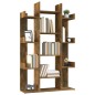 Libreria Rovere Fumo 86x25,5x140 cm in Legno Multistrato Libreria Rovere Fumo 86x25,5x140 cm in Legno Multistrato