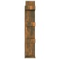 Libreria Rovere Fumo 86x25,5x140 cm in Legno Multistrato Libreria Rovere Fumo 86x25,5x140 cm in Legno Multistrato