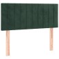 Testiera a LED Verde scuro 90x5x78/88 cm in Similpelle Testiera a LED Verde scuro 90x5x78/88 cm in Similpelle