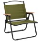 Sedie da Campeggio 2 pz Verdi 54x43x59 cm Tessuto Oxford Sedie da Campeggio 2 pz Verdi 54x43x59 cm Tessuto Oxford