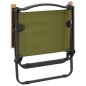 Sedie da Campeggio 2 pz Verdi 54x43x59 cm Tessuto Oxford Sedie da Campeggio 2 pz Verdi 54x43x59 cm Tessuto Oxford