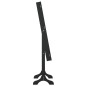 Specchio Autoportante Nero 34x37x146 cm Specchio Autoportante Nero 34x37x146 cm