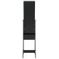 Specchio Autoportante Nero 34x37x146 cm Specchio Autoportante Nero 34x37x146 cm