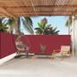 Tenda da Sole Laterale Retrattile Rossa 140x600 cm Tenda da Sole Laterale Retrattile Rossa 140x600 cm